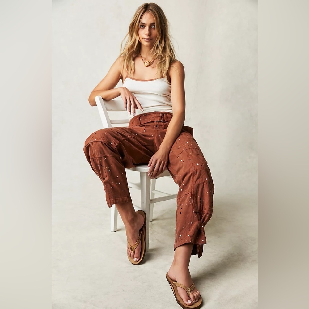Free People Painter Pants Size 8 Nwt